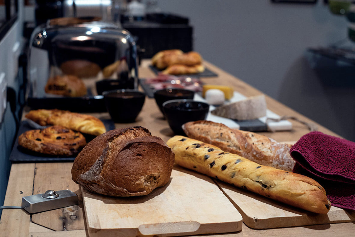 Un petit déjeuner gourmand